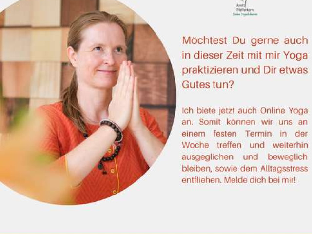 Online Yoga - Jetzt neu